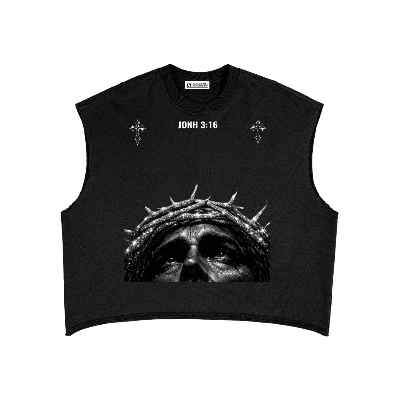 French Terry Boxy Tank Top