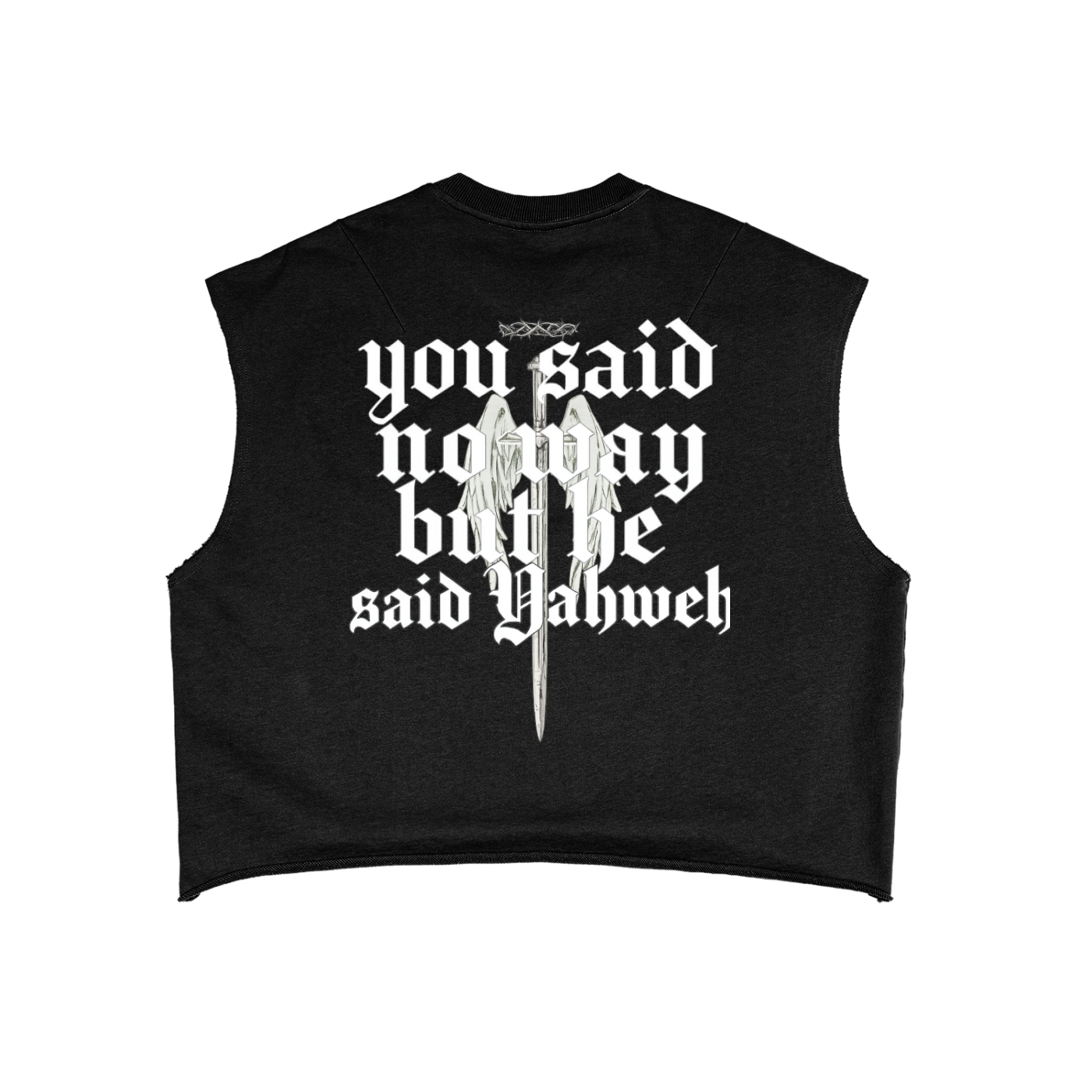 French Terry Boxy Tank Top
